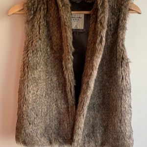 Abercrombie Faux Fur Vest
